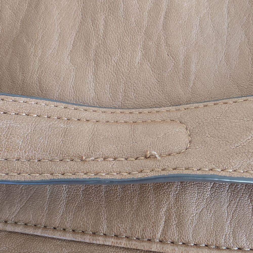 Jessica Simpson Tan Studded Hobo Shoulder Bag - Picture 5 of 7